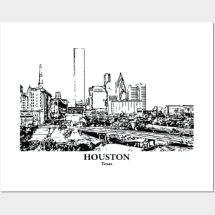 Houston - Texas Posters and Art